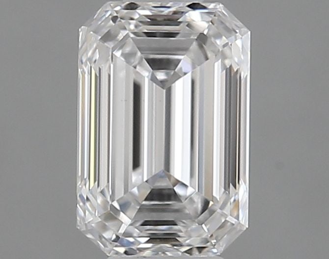 Loose Diamond - EMERALD 0.49ct D VVS2: Loose Diamond - EMERALD 0.49ct D VVS2 Source: This is a real non-mined Diamond that has been grown in a lab Shape: EMERALD Carats: 0.49 Color: D Clarity: VVS2 Certification: IGI Additional images