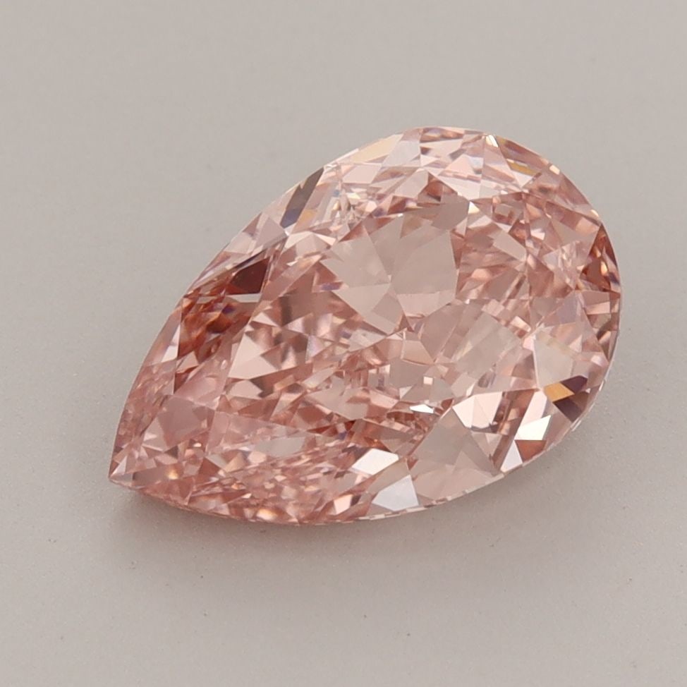 Loose Diamond - PEAR 2.44ct Fancy Vivid Pink VVS2: Loose Diamond - PEAR 2.44ct Fancy Vivid Pink VVS2 Source: This is a real non-mined Diamond that has been grown in a lab Shape: PEAR Carats: 2.44 Color: Fancy Vivid Pink Certification: IGI Video: