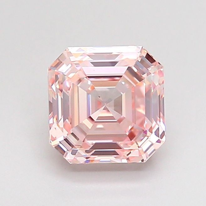 Loose Diamond - ASSCHER 1.52ct Fancy Intense Pink VVS2: Loose Diamond - ASSCHER 1.52ct Fancy Intense Pink VVS2 Source: This is a real non-mined Diamond that has been grown in a lab Shape: ASSCHER Carats: 1.52 Color: Fancy Intense Pink Certification: NONE V