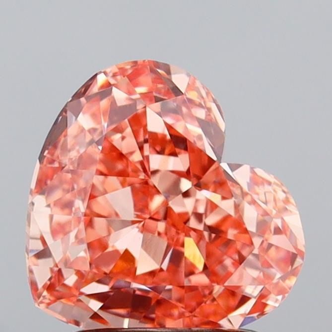 Loose Diamond - HEART 1.75ct Fancy Vivid Pink VVS2: Loose Diamond - HEART 1.75ct Fancy Vivid Pink VVS2 Source: This is a real non-mined Diamond that has been grown in a lab Shape: HEART Carats: 1.75 Color: Fancy Vivid Pink Certification: IGI Video: