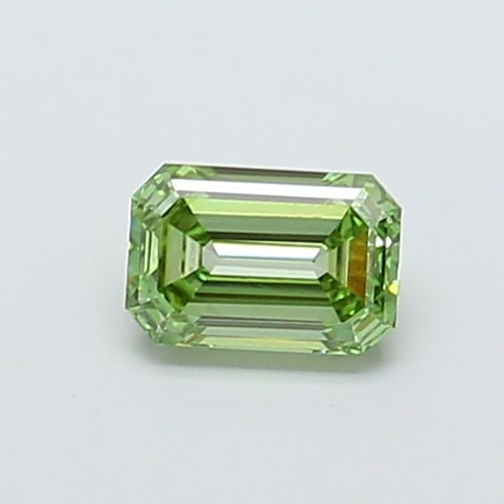 Loose Diamond - EMERALD 1.04ct Fancy Vivid Green VS1: Loose Diamond - EMERALD 1.04ct Fancy Vivid Green VS1 Source: This is a real non-mined Diamond that has been grown in a lab Shape: EMERALD Carats: 1.04 Color: Fancy Vivid Green Certification: IGI