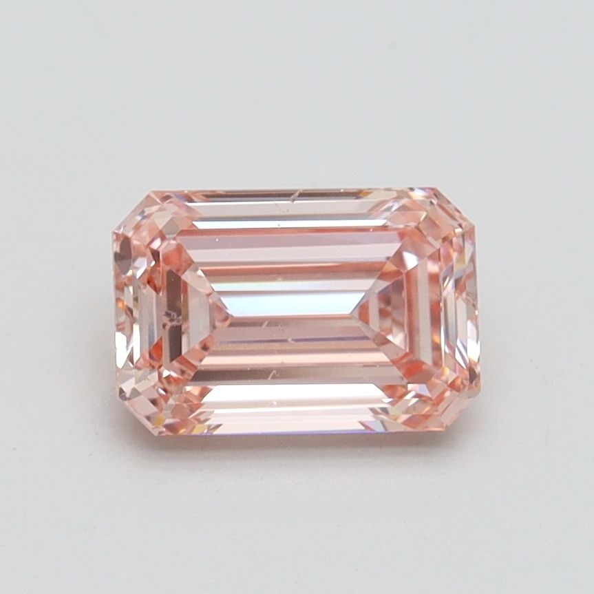 Loose Diamond - EMERALD 1.01ct Fancy Intense Pink VS2: Loose Diamond - EMERALD 1.01ct Fancy Intense Pink VS2 Source: This is a real non-mined Diamond that has been grown in a lab Shape: EMERALD Carats: 1.01 Color: Fancy Intense Pink Certification: IGI