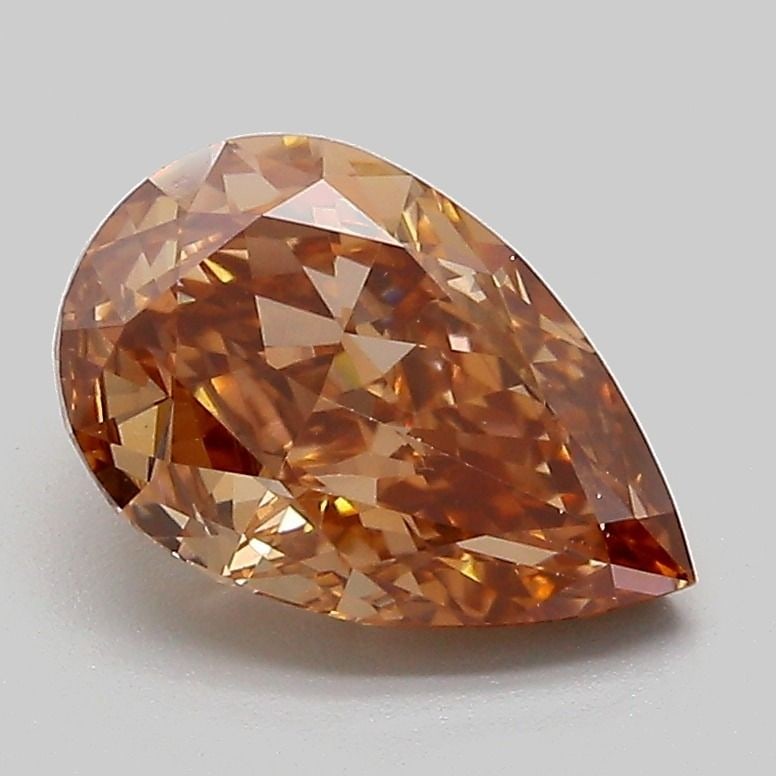 Loose Diamond - PEAR 1.92ct Fancy Brown VVS2: Loose Diamond - PEAR 1.92ct Fancy Brown VVS2 Source: This is a real non-mined Diamond that has been grown in a lab Shape: PEAR Carats: 1.92 Color: Fancy Brown Certification: IGI Additional images avai