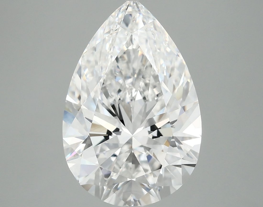 Loose Diamond - PEAR 4.1ct E VVS2: Loose Diamond - PEAR 4.1ct E VVS2 Source: This is a real non-mined Diamond that has been grown in a lab Shape: PEAR Carats: 4.1 Color: E Clarity: VVS2 Certification: IGI Video: Video Link Additional
