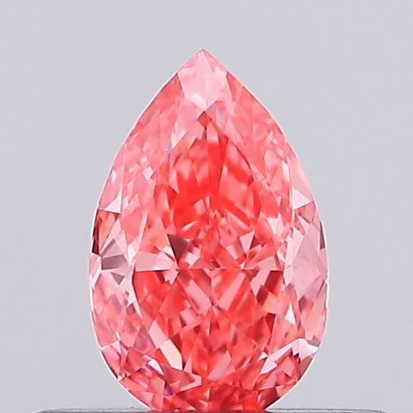 Loose Diamond - PEAR 0.32ct Fancy Intense Pink VVS2: Loose Diamond - PEAR 0.32ct Fancy Intense Pink VVS2 Source: This is a real non-mined Diamond that has been grown in a lab Shape: PEAR Carats: 0.32 Color: Fancy Intense Pink Certification: NONE Video: