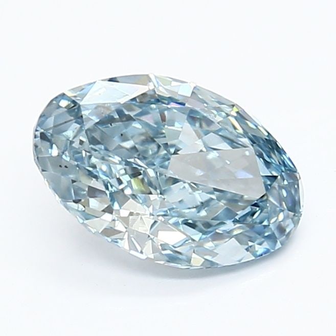 Loose Diamond - OVAL 1.72ct Fancy Vivid Blue VS2: Loose Diamond - OVAL 1.72ct Fancy Vivid Blue VS2 Source: This is a real non-mined Diamond that has been grown in a lab Shape: OVAL Carats: 1.72 Color: Fancy Vivid Blue Certification: IGI Video: