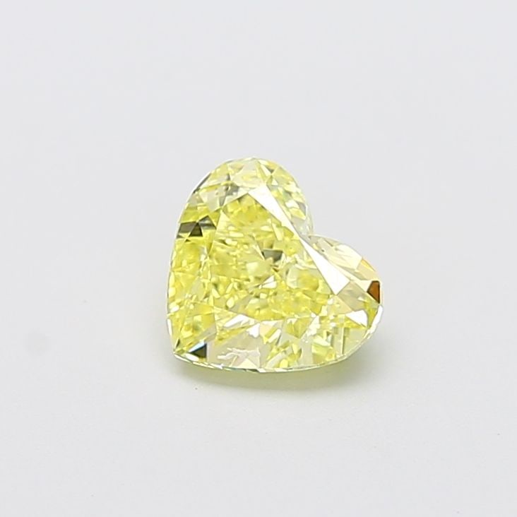 Loose Diamond - HEART 1.08ct Fancy Yellow VS1: Loose Diamond - HEART 1.08ct Fancy Yellow VS1 Source: This is a real non-mined Diamond that has been grown in a lab Shape: HEART Carats: 1.08 Color: Fancy Yellow Certification: IGI Video: