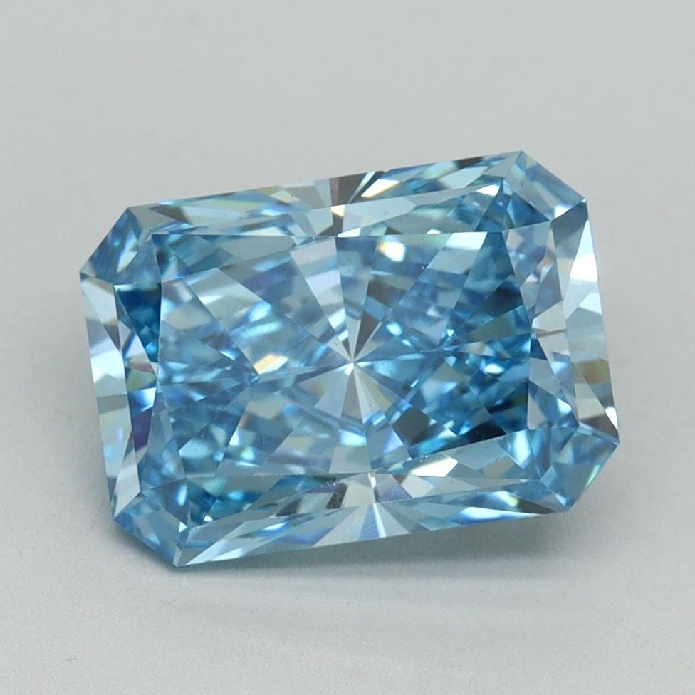 Loose Diamond - RADIANT 2.7ct Fancy Vivid Blue VS1 (1 of 1)