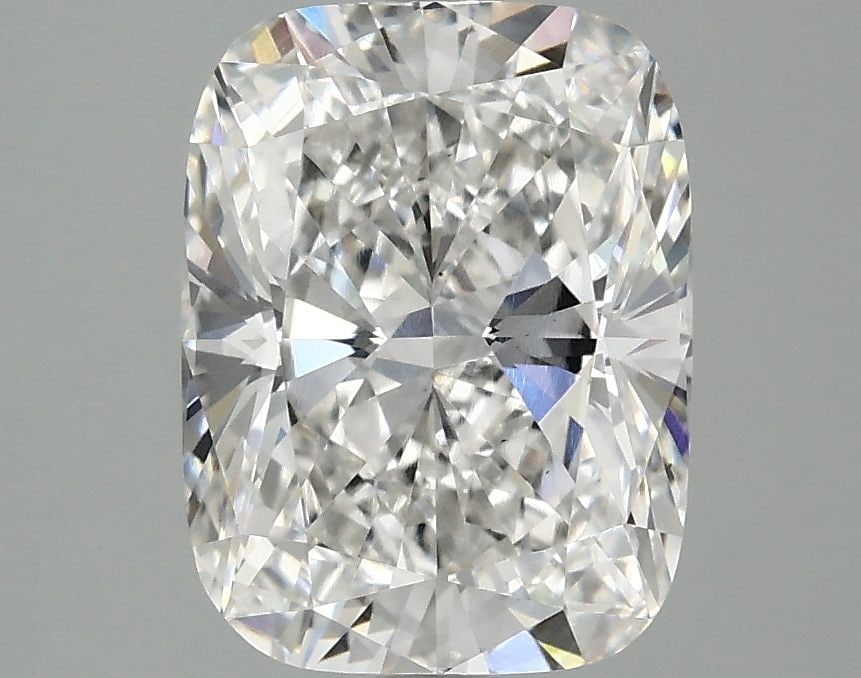 Loose Diamond - CUSHION MODIFIED 2.59ct F VS1: Loose Diamond - CUSHION MODIFIED 2.59ct F VS1 Source: This is a real non-mined Diamond that has been grown in a lab Shape: CUSHION MODIFIED Carats: 2.59 Color: F Clarity: VS1 Certification: IGI Video: