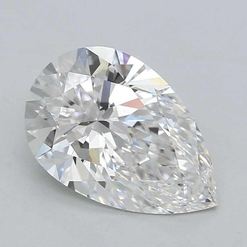 Loose Diamond - PEAR 2.58ct D VS1: Loose Diamond - PEAR 2.58ct D VS1 Source: This is a real non-mined Diamond that has been grown in a lab Shape: PEAR Carats: 2.58 Color: D Clarity: VS1 Certification: IGI Video: