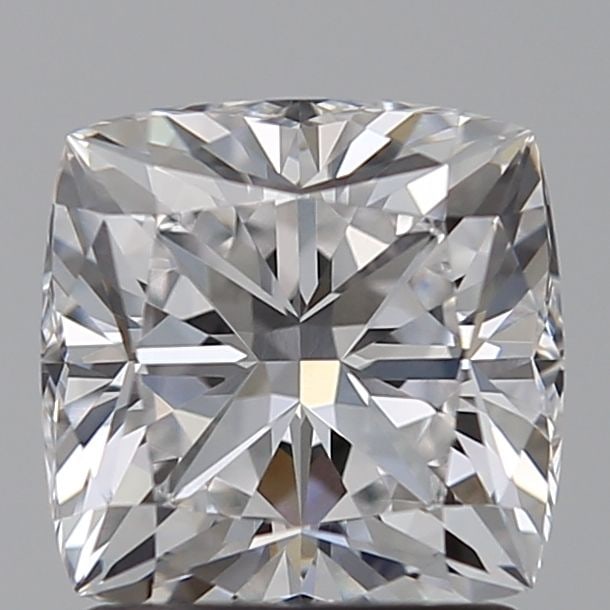 Loose Diamond - CUSHION BRILLIANT 1.55ct D VVS2: Loose Diamond - CUSHION BRILLIANT 1.55ct D VVS2 Source: This is a real non-mined Diamond that has been grown in a lab Shape: CUSHION BRILLIANT Carats: 1.55 Color: D Clarity: VVS2 Certification: IGI Vi