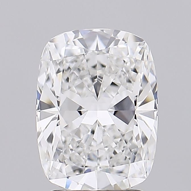 Loose Diamond - CUSHION BRILLIANT 2.58ct D VVS2: Loose Diamond - CUSHION BRILLIANT 2.58ct D VVS2 Source: This is a real non-mined Diamond that has been grown in a lab Shape: CUSHION BRILLIANT Carats: 2.58 Color: D Clarity: VVS2 Certification: GCAL V