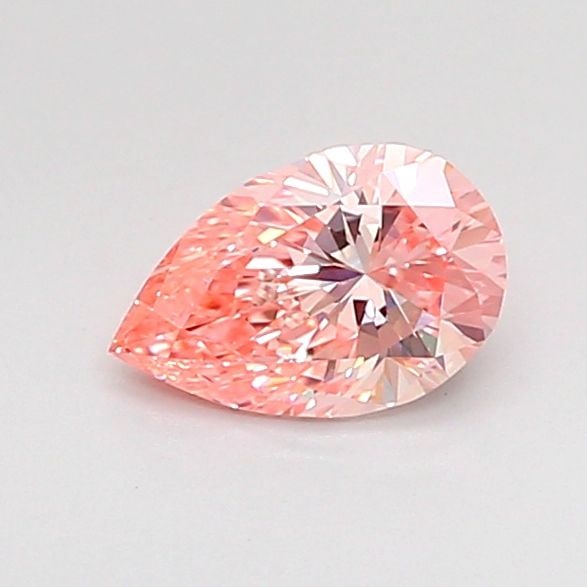 Loose Diamond - PEAR 0.53ct Fancy Vivid Pink VS1: Loose Diamond - PEAR 0.53ct Fancy Vivid Pink VS1 Source: This is a real non-mined Diamond that has been grown in a lab Shape: PEAR Carats: 0.53 Color: Fancy Vivid Pink Certification: NONE Video:
