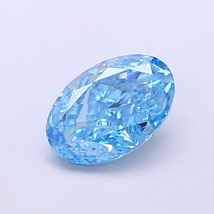 Loose Diamond - OVAL 1.0ct Fancy Vivid Blue VS1: Loose Diamond - OVAL 1.0ct Fancy Vivid Blue VS1 Source: This is a real non-mined Diamond that has been grown in a lab Shape: OVAL Carats: 1.0 Color: Fancy Vivid Blue Certification: IGI Video:
