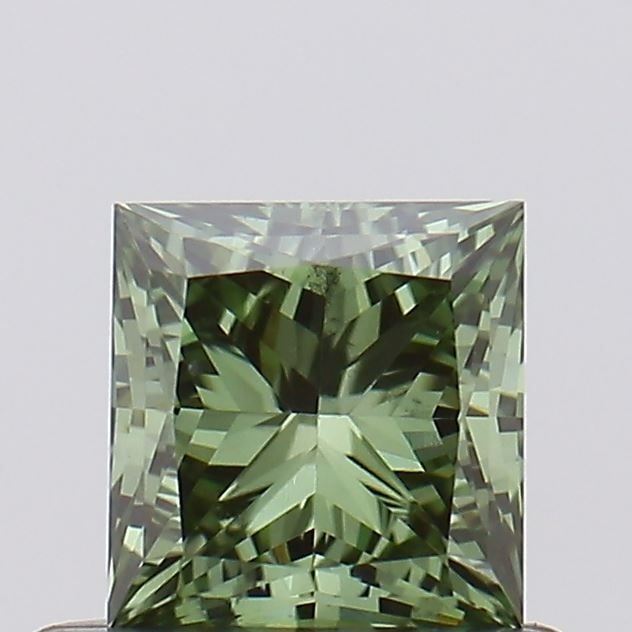 Loose Diamond - PRINCESS 0.51ct Fancy Vivid Green SI1: Loose Diamond - PRINCESS 0.51ct Fancy Vivid Green SI1 Source: This is a real non-mined Diamond that has been grown in a lab Shape: PRINCESS Carats: 0.51 Color: Fancy Vivid Green Certification: NONE