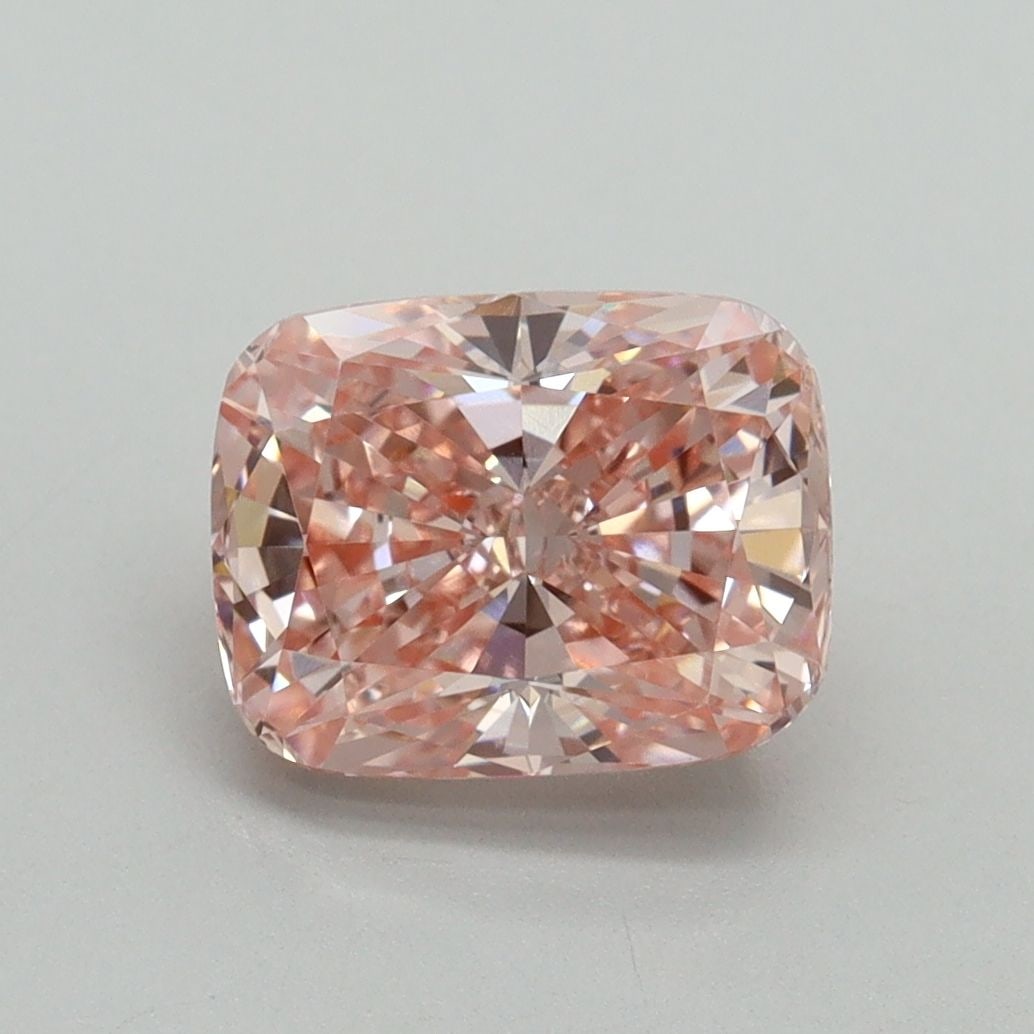 Loose Diamond - CUSHION MODIFIED 2.06ct Fancy Vivid Pink VVS2: Loose Diamond - CUSHION MODIFIED 2.06ct Fancy Vivid Pink VVS2 Source: This is a real non-mined Diamond that has been grown in a lab Shape: CUSHION MODIFIED Carats: 2.06 Color: Fancy Vivid Pink Certifi