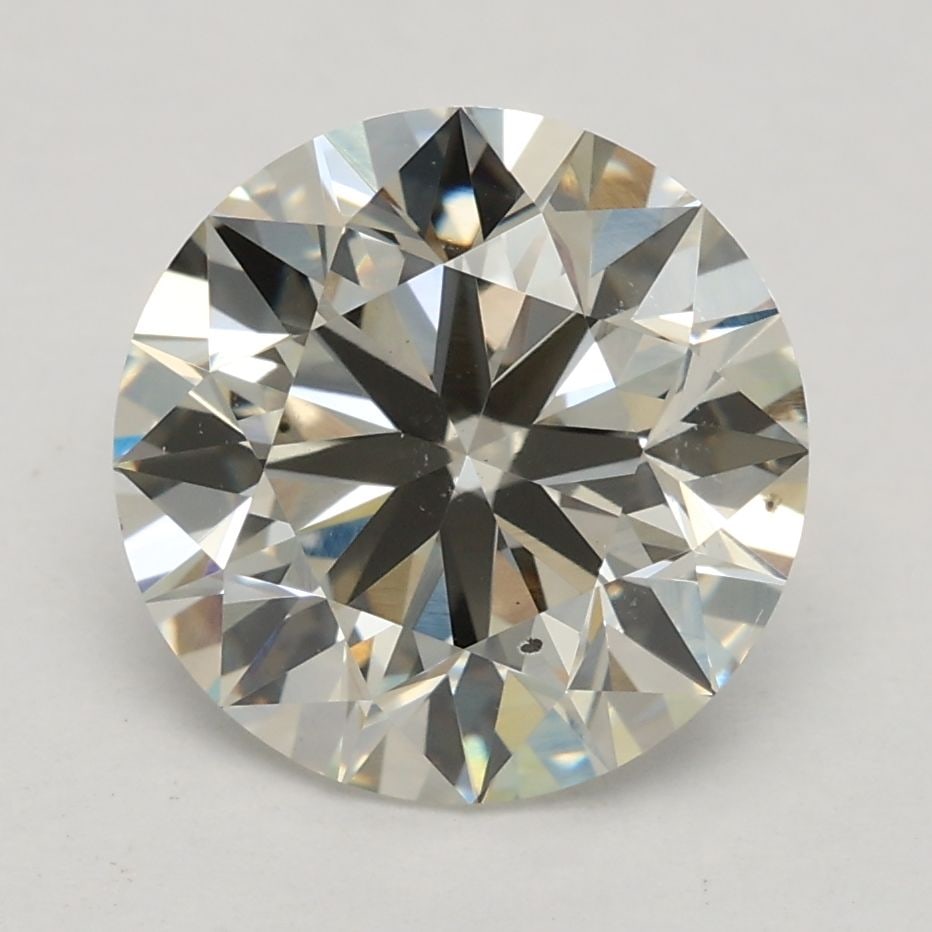 Ideal Loose Diamond - ROUND 2.26ct J VS2: Ideal Loose Diamond - ROUND 2.26ct J VS2 Source: This is a real non-mined Diamond that has been grown in a lab Shape: ROUND Carats: 2.26 Color: J Clarity: VS2 Certification: IGI Video: