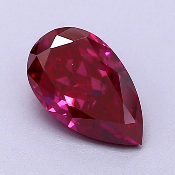 Loose Diamond - PEAR 0.53ct Fancy Deep Pink SI1: Loose Diamond - PEAR 0.53ct Fancy Deep Pink SI1 Source: This is a real non-mined Diamond that has been grown in a lab Shape: PEAR Carats: 0.53 Color: Fancy Deep Pink Certification: NONE Video: