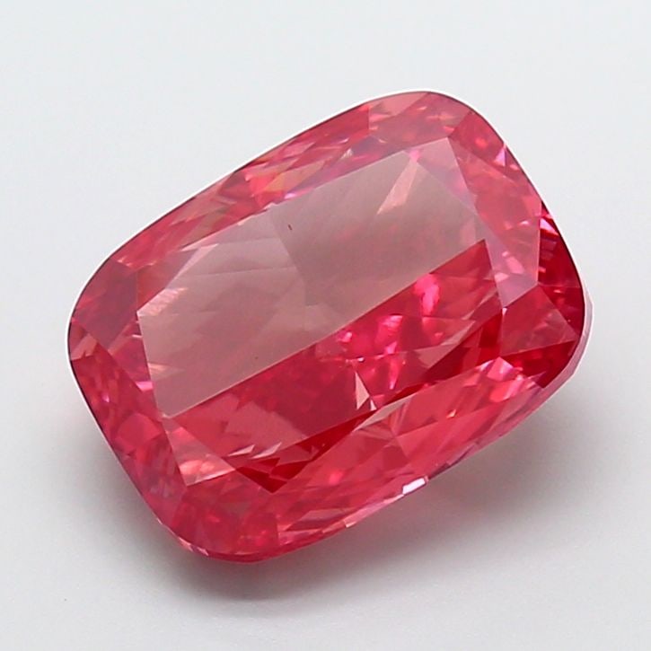 Loose Diamond - CUSHION MODIFIED 7.03ct Fancy Vivid Red VS1 (1 of 1)