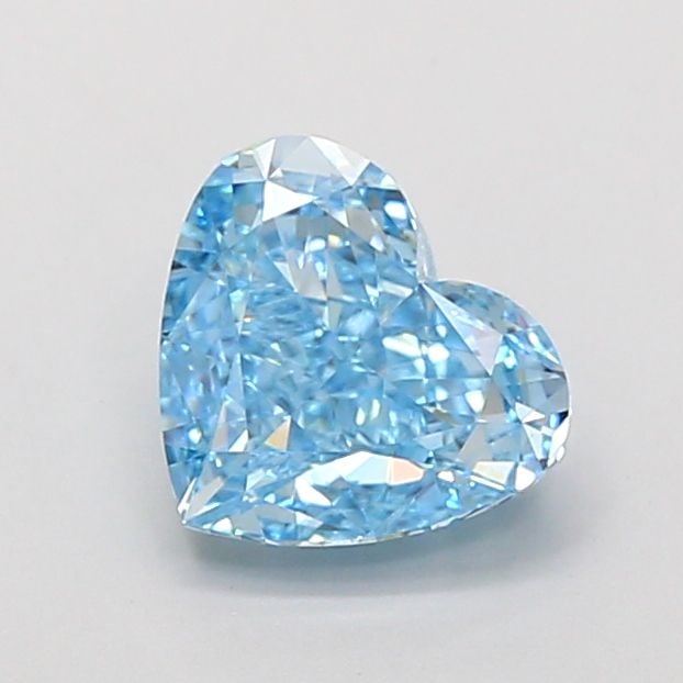 Loose Diamond - HEART 1.72ct Fancy Vivid Blue VVS1: Loose Diamond - HEART 1.72ct Fancy Vivid Blue VVS1 Source: This is a real non-mined Diamond that has been grown in a lab Shape: HEART Carats: 1.72 Color: Fancy Vivid Blue Certification: IGI Video:
