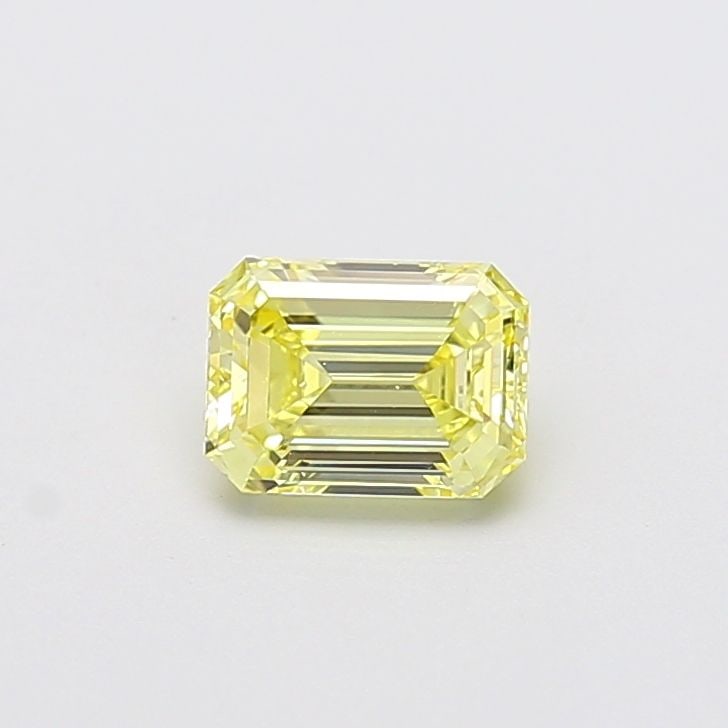 Loose Diamond - EMERALD 1.0ct Fancy Yellow VS2: Loose Diamond - EMERALD 1.0ct Fancy Yellow VS2 Source: This is a real non-mined Diamond that has been grown in a lab Shape: EMERALD Carats: 1.0 Color: Fancy Yellow Certification: IGI Video: