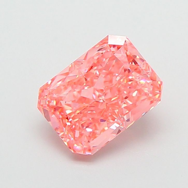 Loose Diamond - RADIANT 1.65ct Fancy Vivid Pink VVS2: Loose Diamond - RADIANT 1.65ct Fancy Vivid Pink VVS2 Source: This is a real non-mined Diamond that has been grown in a lab Shape: RADIANT Carats: 1.65 Color: Fancy Vivid Pink Certification: IGI Video: