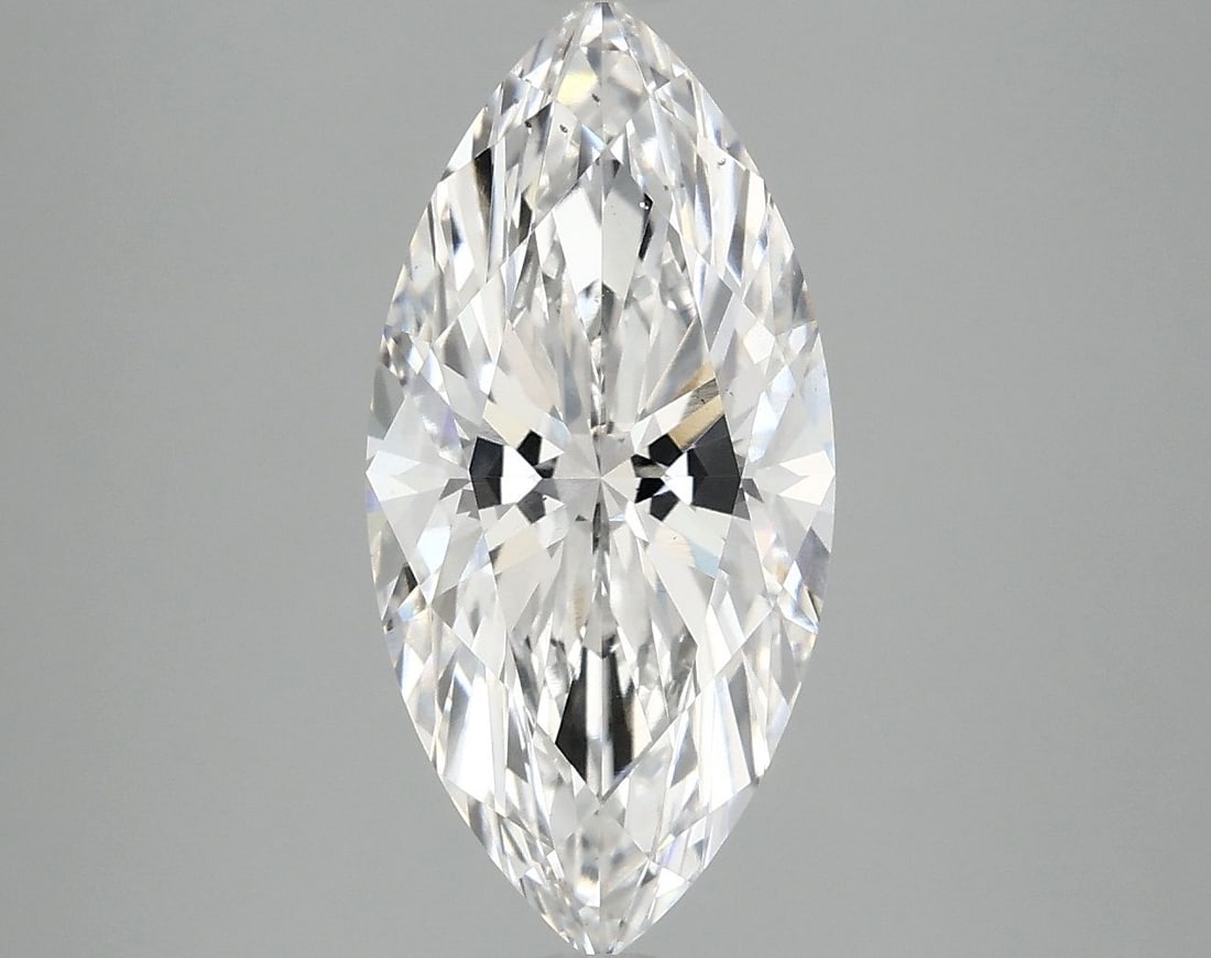 Loose Diamond - MARQUISE 3.1ct E VS2: Loose Diamond - MARQUISE 3.1ct E VS2 Source: This is a real non-mined Diamond that has been grown in a lab Shape: MARQUISE Carats: 3.1 Color: E Clarity: VS2 Certification: IGI Video: