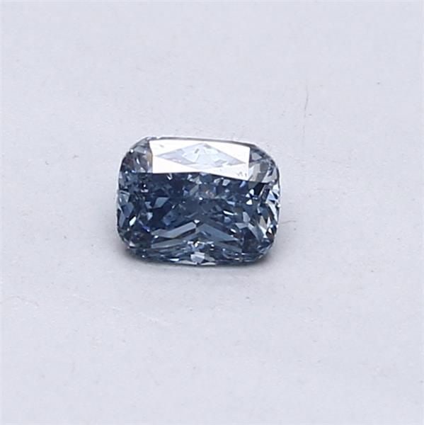 Loose Diamond - CUSHION MODIFIED 0.31ct Fancy Vivid Blue VVS1: Loose Diamond - CUSHION MODIFIED 0.31ct Fancy Vivid Blue VVS1 Source: This is a real non-mined Diamond that has been grown in a lab Shape: CUSHION MODIFIED Carats: 0.31 Color: Fancy Vivid Blue Certifi