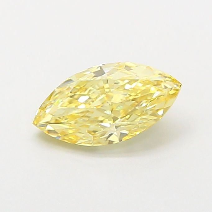 Loose Diamond - MARQUISE 1.04ct Fancy Intense Yellow VVS2: Loose Diamond - MARQUISE 1.04ct Fancy Intense Yellow VVS2 Source: This is a real non-mined Diamond that has been grown in a lab Shape: MARQUISE Carats: 1.04 Color: Fancy Intense Yellow Certification: 