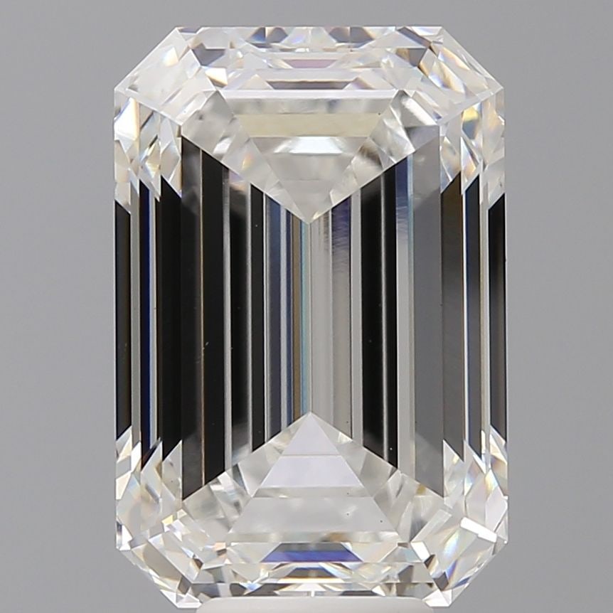 Loose Diamond - EMERALD 9.04ct F VS1: Loose Diamond - EMERALD 9.04ct F VS1 Source: This is a real non-mined Diamond that has been grown in a lab Shape: EMERALD Carats: 9.04 Color: F Clarity: VS1 Certification: IGI Video: