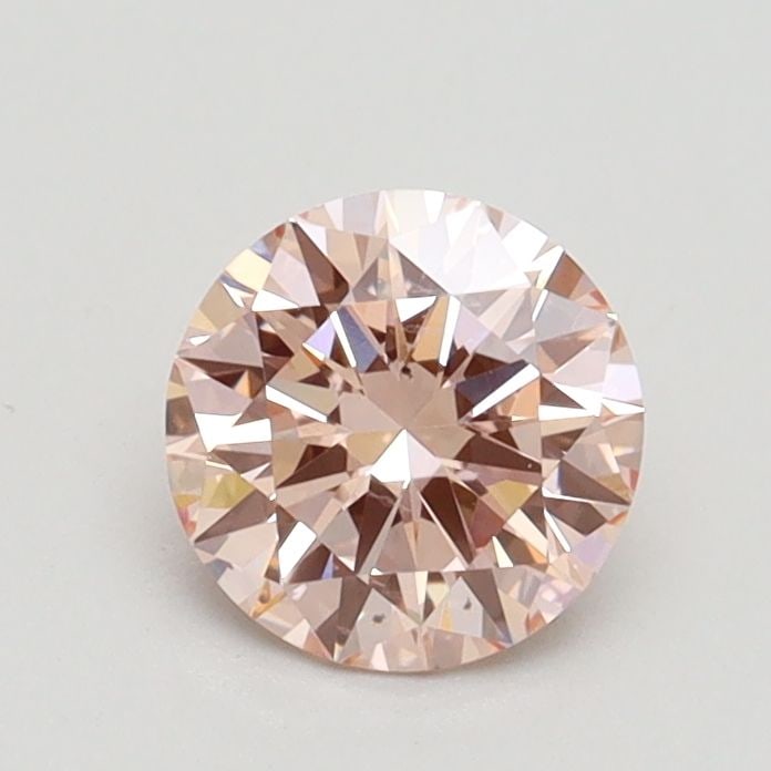 Loose Diamond - ROUND 0.73ct Fancy Light Pink SI1: Loose Diamond - ROUND 0.73ct Fancy Light Pink SI1 Source: This is a real non-mined Diamond that has been grown in a lab Shape: ROUND Carats: 0.73 Color: Fancy Light Pink Certification: IGI Video: