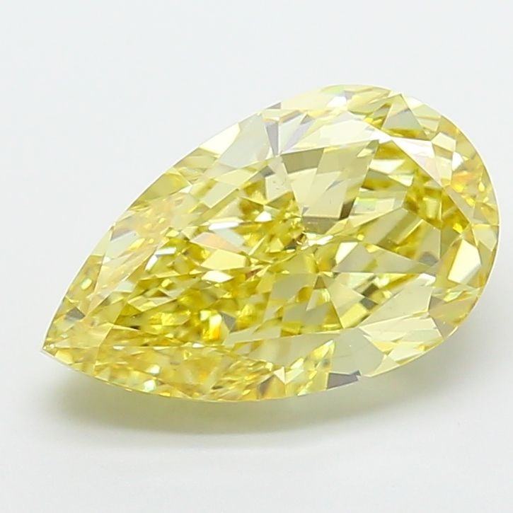 Loose Diamond - PEAR 6.04ct Fancy Yellow VS2: Loose Diamond - PEAR 6.04ct Fancy Yellow VS2 Source: This is a real non-mined Diamond that has been grown in a lab Shape: PEAR Carats: 6.04 Color: Fancy Yellow Certification: IGI Additional images ava