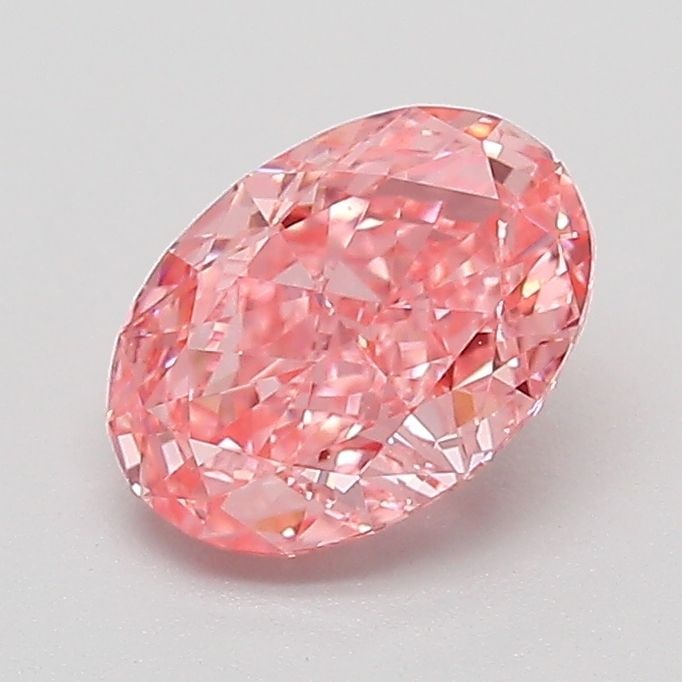 Loose Diamond - OVAL 1.1ct Fancy Vivid Pink VS1: Loose Diamond - OVAL 1.1ct Fancy Vivid Pink VS1 Source: This is a real non-mined Diamond that has been grown in a lab Shape: OVAL Carats: 1.1 Color: Fancy Vivid Pink Certification: IGI Additional imag
