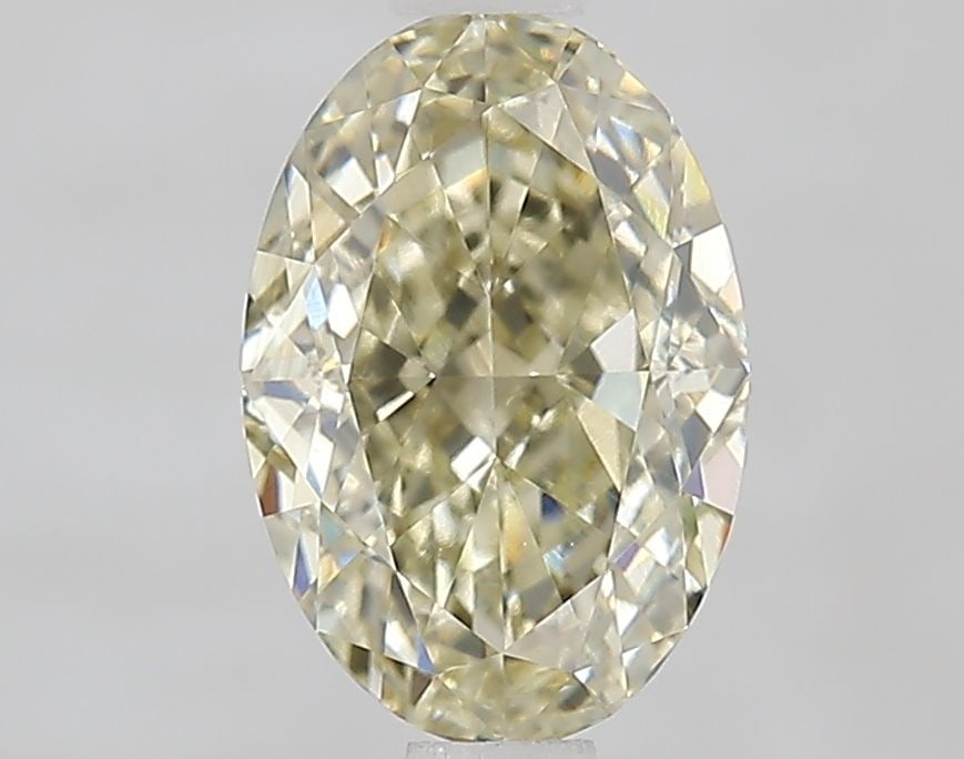 Loose Diamond - OVAL 1.43ct Fancy Light Yellow VVS2: Loose Diamond - OVAL 1.43ct Fancy Light Yellow VVS2 Source: This is a real non-mined Diamond that has been grown in a lab Shape: OVAL Carats: 1.43 Color: Fancy Light Yellow Certification: IGI Video: