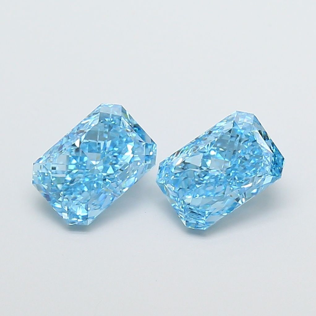 Loose Diamond - RADIANT 1.63ct Fancy Vivid Blue VVS2 (1 of 1)