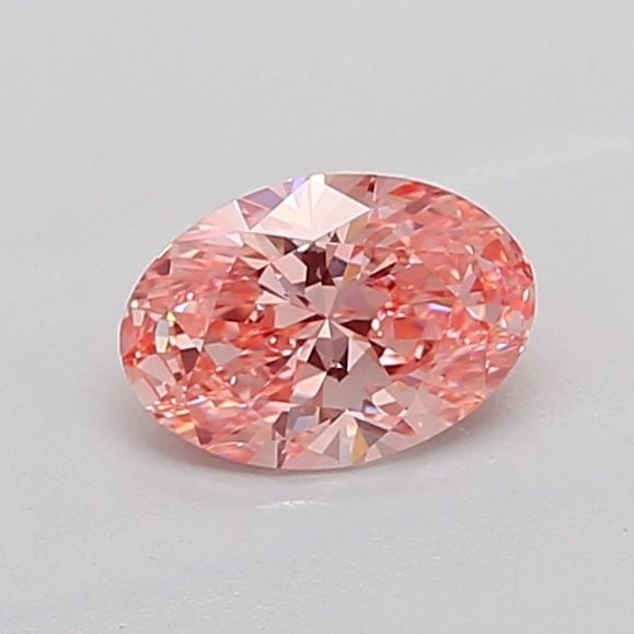 Loose Diamond - OVAL 1.07ct Fancy Vivid Pink VVS2: Loose Diamond - OVAL 1.07ct Fancy Vivid Pink VVS2 Source: This is a real non-mined Diamond that has been grown in a lab Shape: OVAL Carats: 1.07 Color: Fancy Vivid Pink Certification: IGI Video: