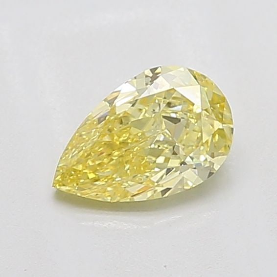Loose Diamond - PEAR 0.89ct Fancy Intense Yellow VVS2: Loose Diamond - PEAR 0.89ct Fancy Intense Yellow VVS2 Source: This is a real non-mined Diamond that has been grown in a lab Shape: PEAR Carats: 0.89 Color: Fancy Intense Yellow Certification: IGI Addi