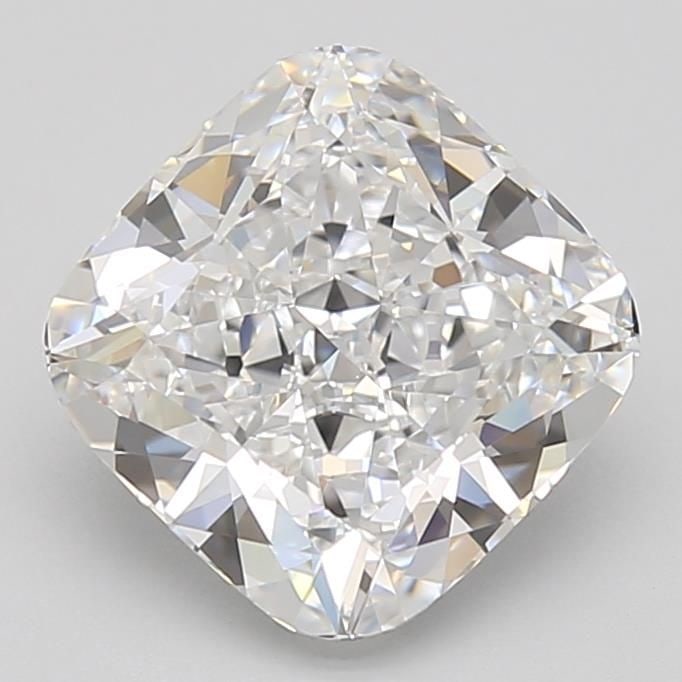Loose Diamond - CUSHION BRILLIANT 2.43ct D VVS2: Loose Diamond - CUSHION BRILLIANT 2.43ct D VVS2 Source: This is a real non-mined Diamond that has been grown in a lab Shape: CUSHION BRILLIANT Carats: 2.43 Color: D Clarity: VVS2 Certification: GIA Vi