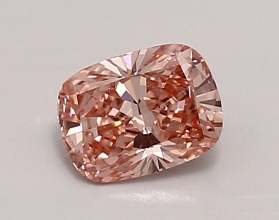 Loose Diamond - CUSHION MODIFIED 0.77ct Fancy Vivid Pink VVS2: Loose Diamond - CUSHION MODIFIED 0.77ct Fancy Vivid Pink VVS2 Source: This is a real non-mined Diamond that has been grown in a lab Shape: CUSHION MODIFIED Carats: 0.77 Color: Fancy Vivid Pink Certifi