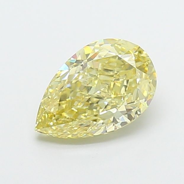 Loose Diamond - PEAR 1.67ct Fancy Intense Yellow VVS2: Loose Diamond - PEAR 1.67ct Fancy Intense Yellow VVS2 Source: This is a real non-mined Diamond that has been grown in a lab Shape: PEAR Carats: 1.67 Color: Fancy Intense Yellow Certification: IGI