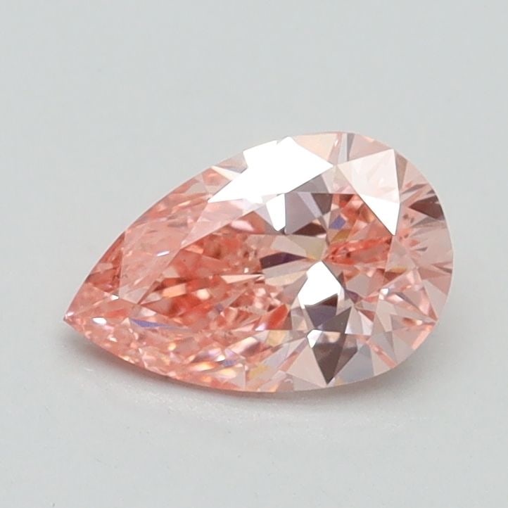 Loose Diamond - PEAR 0.7ct Fancy Intense Pink VS1: Loose Diamond - PEAR 0.7ct Fancy Intense Pink VS1 Source: This is a real non-mined Diamond that has been grown in a lab Shape: PEAR Carats: 0.7 Color: Fancy Intense Pink Certification: IGI Video: