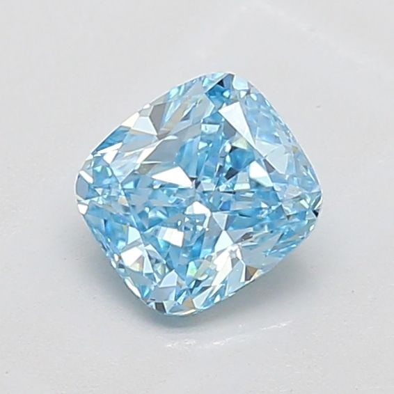 Loose Diamond - CUSHION MODIFIED 1.0ct Fancy Vivid Blue VS2: Loose Diamond - CUSHION MODIFIED 1.0ct Fancy Vivid Blue VS2 Source: This is a real non-mined Diamond that has been grown in a lab Shape: CUSHION MODIFIED Carats: 1.0 Color: Fancy Vivid Blue Certificat
