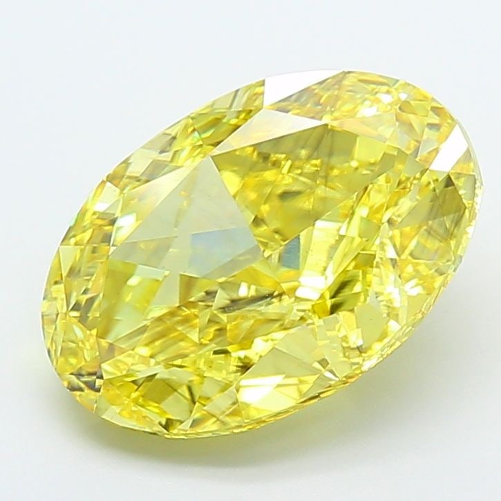 Loose Diamond - OVAL 7.03ct Fancy Vivid Yellow SI1: Loose Diamond - OVAL 7.03ct Fancy Vivid Yellow SI1 Source: This is a real non-mined Diamond that has been grown in a lab Shape: OVAL Carats: 7.03 Color: Fancy Vivid Yellow Certification: IGI Additiona
