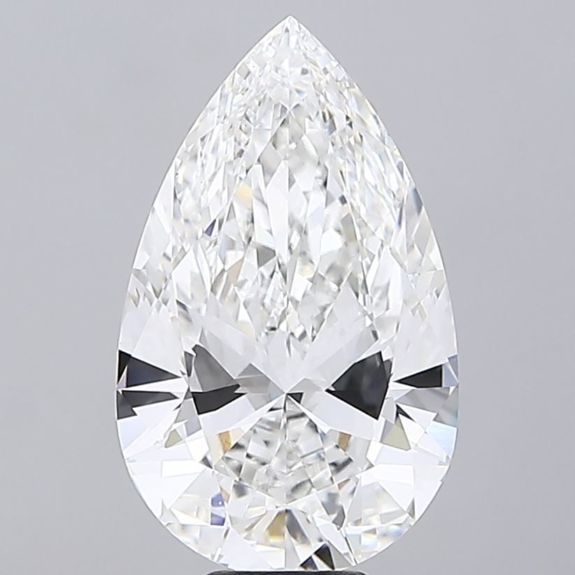 Loose Diamond - PEAR 10.09ct E VVS2: Loose Diamond - PEAR 10.09ct E VVS2 Source: This is a real non-mined Diamond that has been grown in a lab Shape: PEAR Carats: 10.09 Color: E Clarity: VVS2 Certification: IGI Video:
