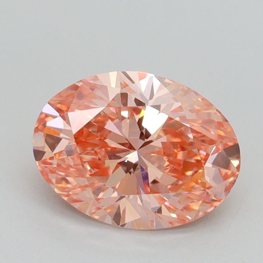 Loose Diamond - OVAL 1.68ct Fancy Vivid Pink VS1: Loose Diamond - OVAL 1.68ct Fancy Vivid Pink VS1 Source: This is a real non-mined Diamond that has been grown in a lab Shape: OVAL Carats: 1.68 Color: Fancy Vivid Pink Certification: IGI Video: