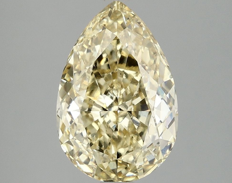 Loose Diamond - PEAR 3.08ct Fancy Intense Yellow VS2: Loose Diamond - PEAR 3.08ct Fancy Intense Yellow VS2 Source: This is a real non-mined Diamond that has been grown in a lab Shape: PEAR Carats: 3.08 Color: Fancy Intense Yellow Certification: IGI Video
