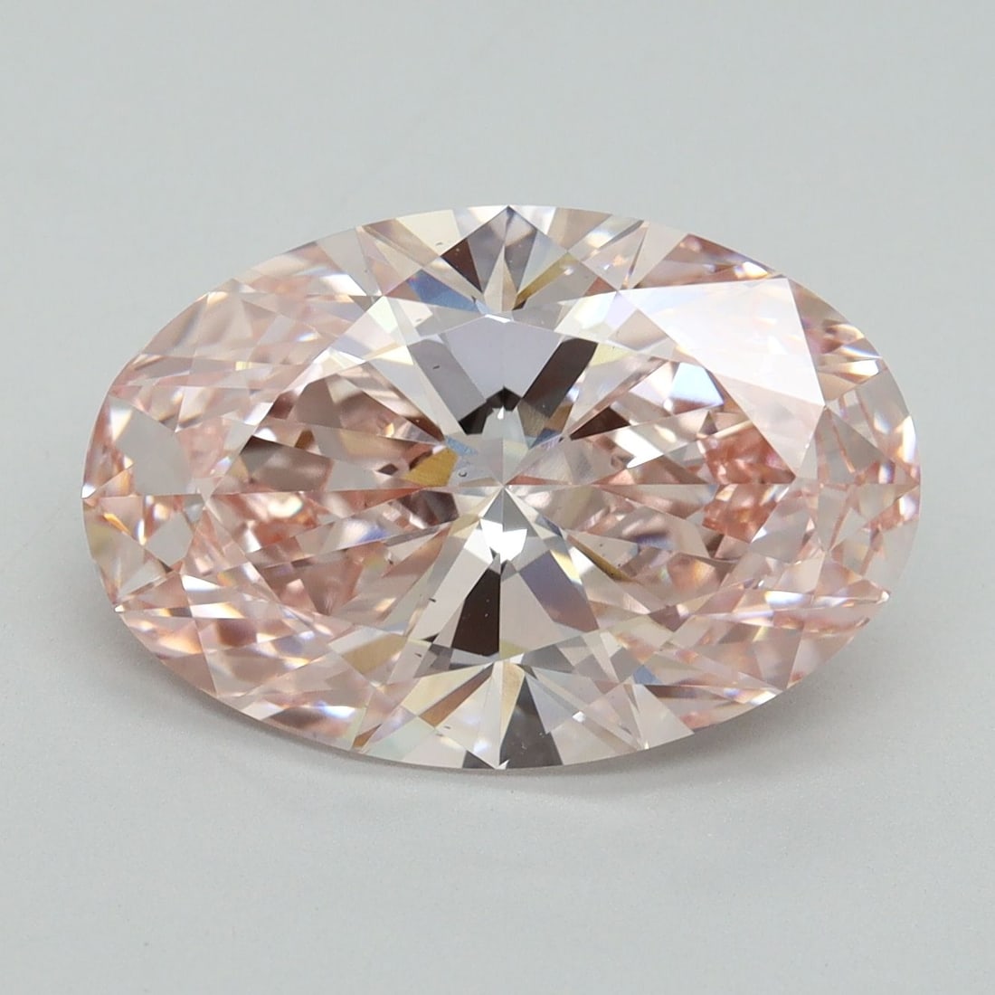 Loose Diamond - OVAL 5.57ct Fancy Intense Pink VS2: Loose Diamond - OVAL 5.57ct Fancy Intense Pink VS2 Source: This is a real non-mined Diamond that has been grown in a lab Shape: OVAL Carats: 5.57 Color: Fancy Intense Pink Certification: IGI Video: