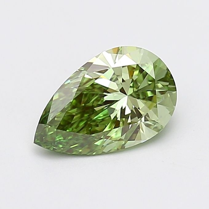 Loose Diamond - PEAR 1.7ct Fancy Vivid Green VVS2: Loose Diamond - PEAR 1.7ct Fancy Vivid Green VVS2 Source: This is a real non-mined Diamond that has been grown in a lab Shape: PEAR Carats: 1.7 Color: Fancy Vivid Green Certification: IGI Video: