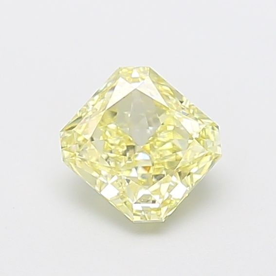 Loose Diamond - RADIANT 1.1ct Fancy Light Yellow VS1: Loose Diamond - RADIANT 1.1ct Fancy Light Yellow VS1 Source: This is a real non-mined Diamond that has been grown in a lab Shape: RADIANT Carats: 1.1 Color: Fancy Light Yellow Certification: IGI Video