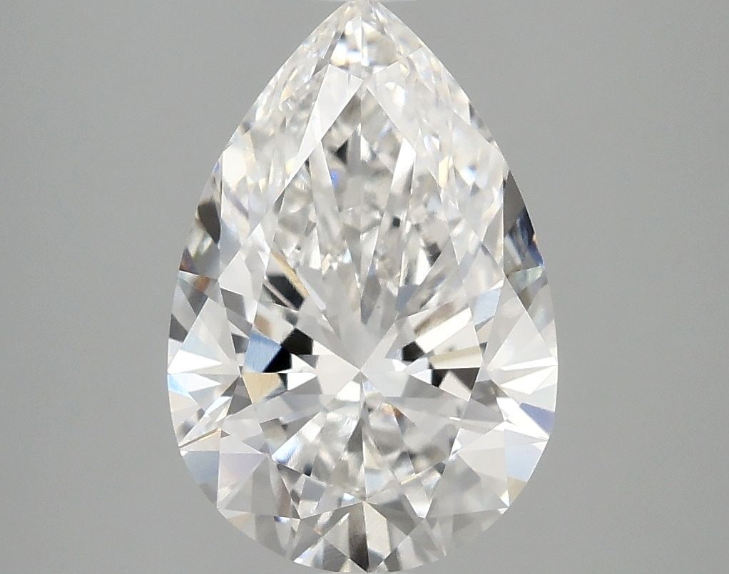 Loose Diamond - PEAR 2.99ct F VVS2: Loose Diamond - PEAR 2.99ct F VVS2 Source: This is a real non-mined Diamond that has been grown in a lab Shape: PEAR Carats: 2.99 Color: F Clarity: VVS2 Certification: IGI Video:
